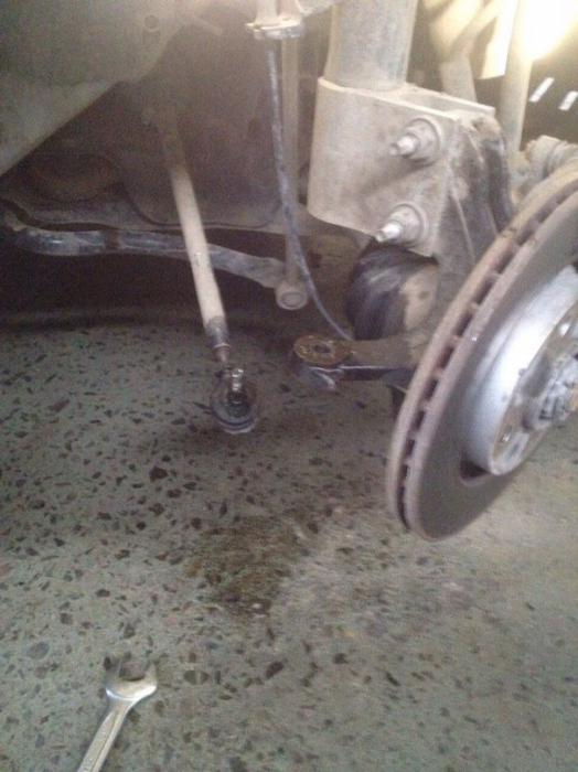 replacement of tips of steering drafts of vaz 2114