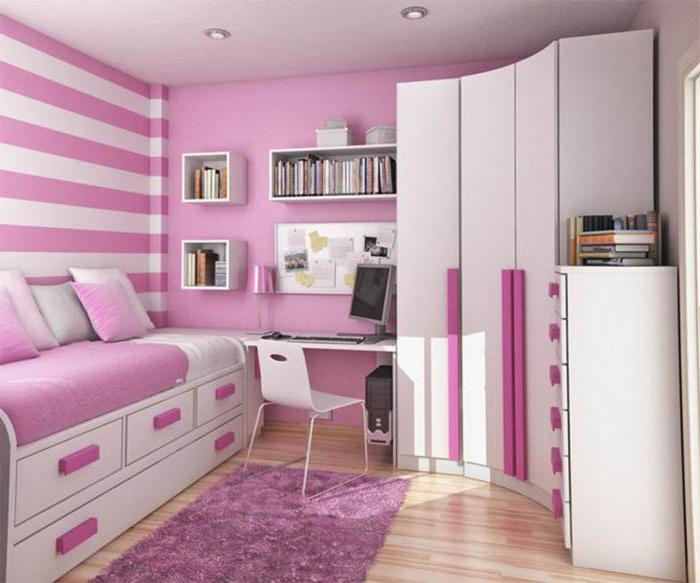 Дизайн стен для комнаты девочки подростка