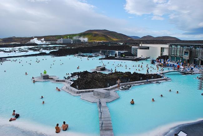голубая лагуна исландия фото