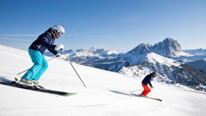 валь гардена италия популярный горнолыжный курорт