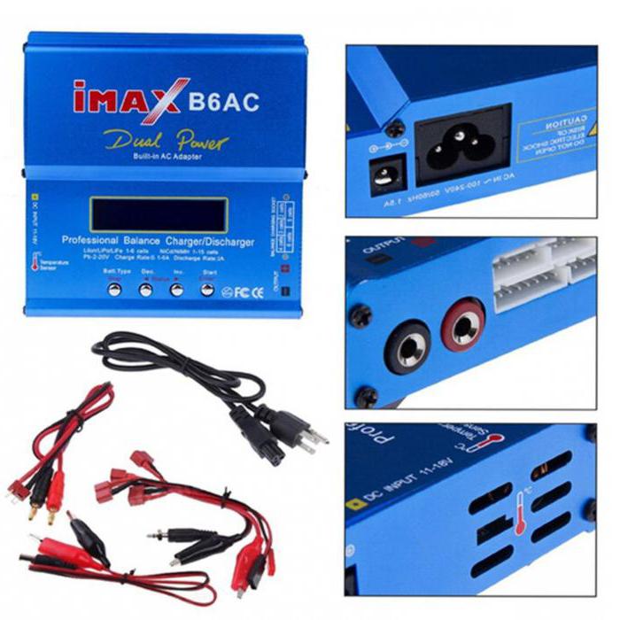 Imax B6 car battery charging instruction