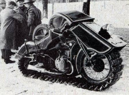 Гусеничный мотоцикл вермахта