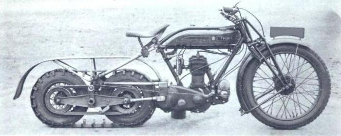 Мотоцикл гусеничный