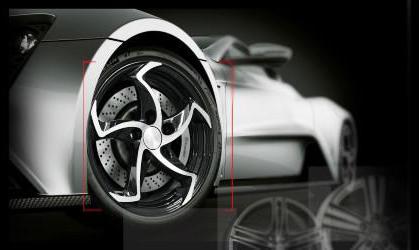 Light alloy wheels K K