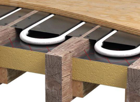 Как сделать теплый водяной пол без бетонной стяжки? разновидности системы обогрева