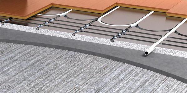 Как сделать теплый водяной пол без бетонной стяжки? разновидности системы обогрева