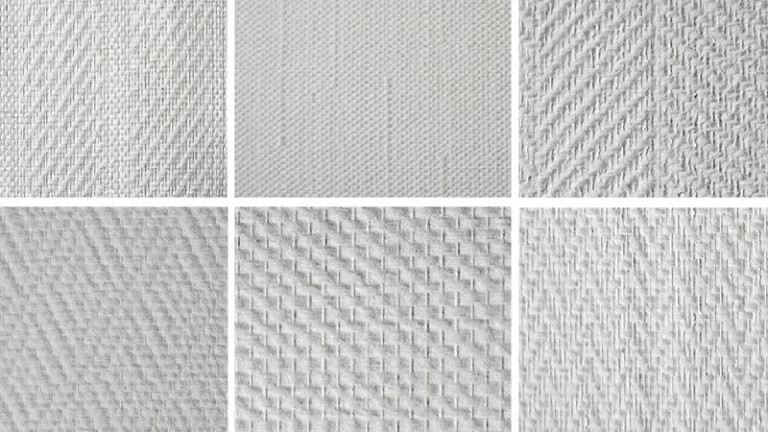 Разновидности ткани стеклообоев
