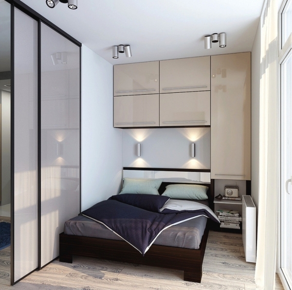 Дизайн маленькой спальной комнаты