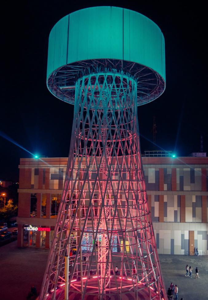 Шуховская башня в Краснодаре