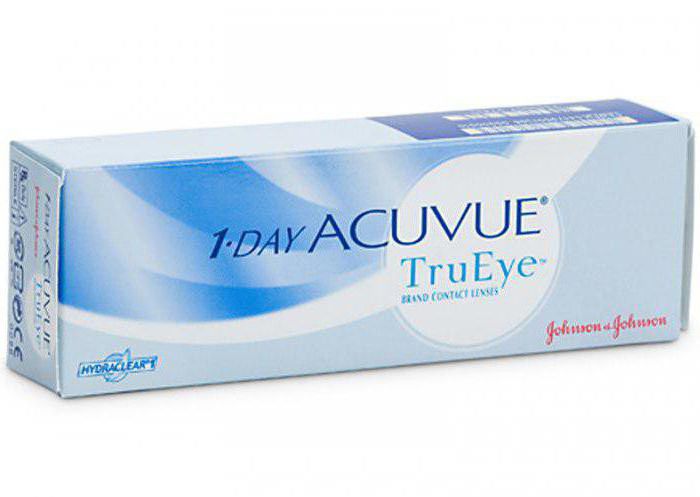 контактные линзы 1 day acuvue trueye 30