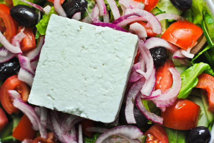 сыр для греческого салата название