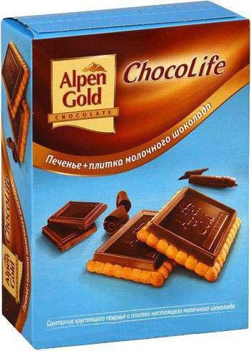 печенье alpen gold chocolife