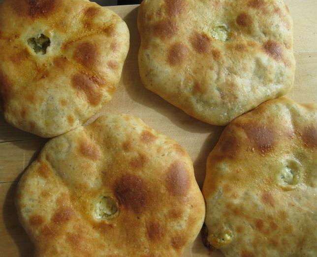 Ossetian pies with cheese and herbs recipe