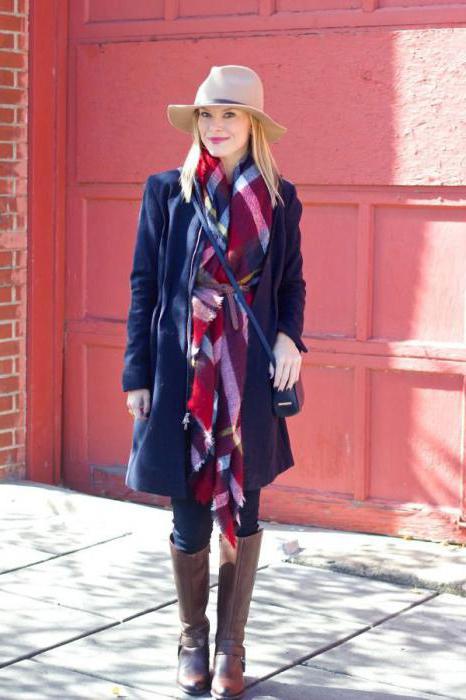 how to wear a large scarf wrap with a coat