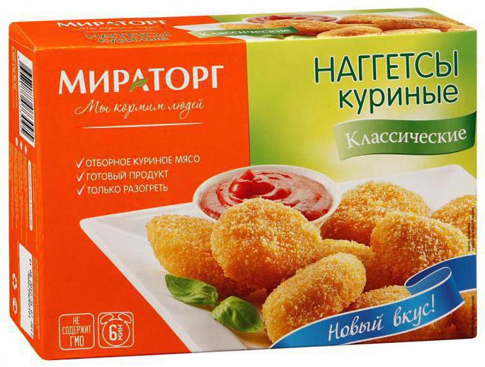 Наггетсы куриные мираторг фото