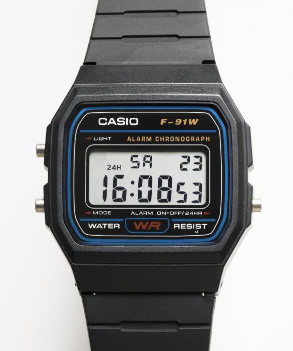 casio f 91w