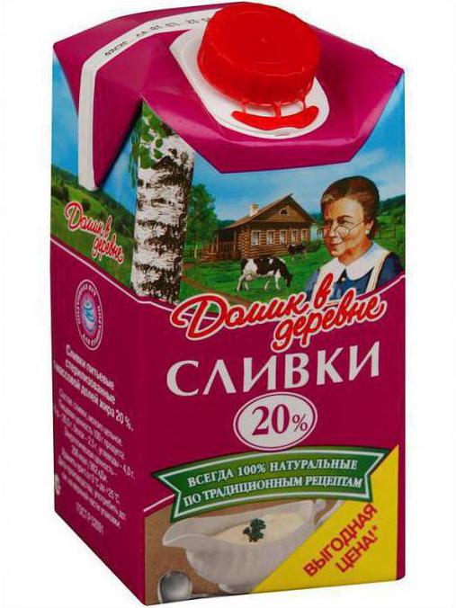 сливки домик в деревне 33