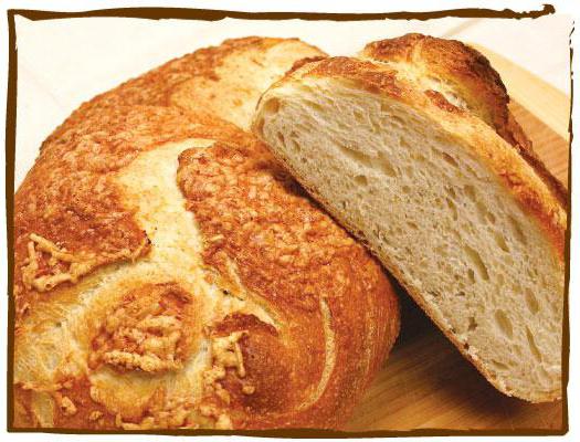 рецепт сырного хлеба в духовке