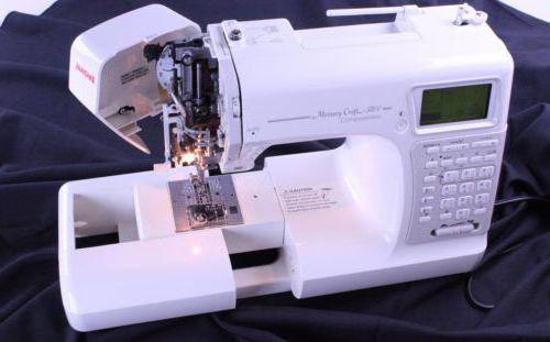 sewing machine janome memory craft 5200