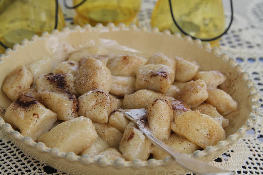 Lazy dumplings without flour