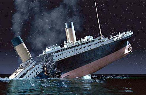 how many people died during the collapse of the titanic