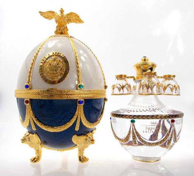 vodka "Imperial collection" Faberge egg