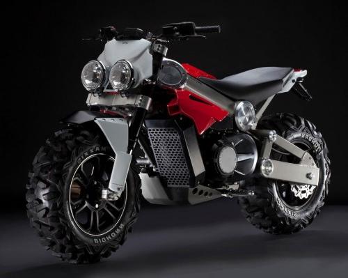 Two-wheeled all-terrain vehicle