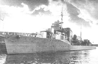 эсминец гремящий 1937
