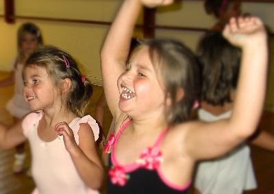 open lesson in rhythm in the senior group kindergarten