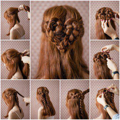 hairstyle heart