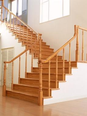 wooden stairs on kosoura