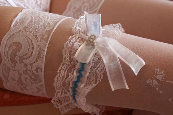 what stockings under a wedding dress