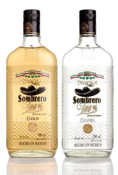 tequila sombrero silver description