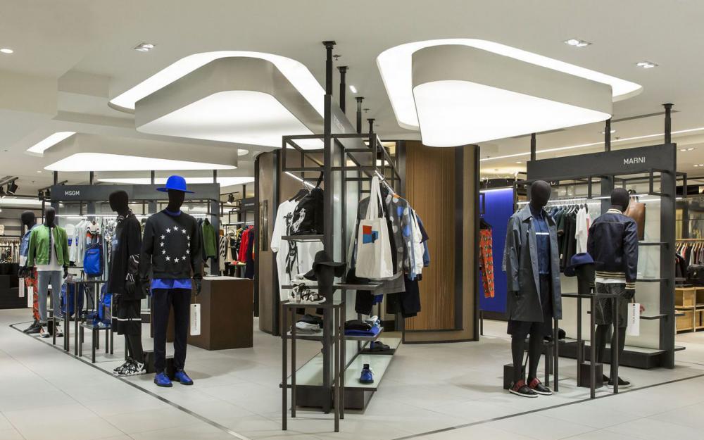 Le magasin homme des Galeries Lafayette