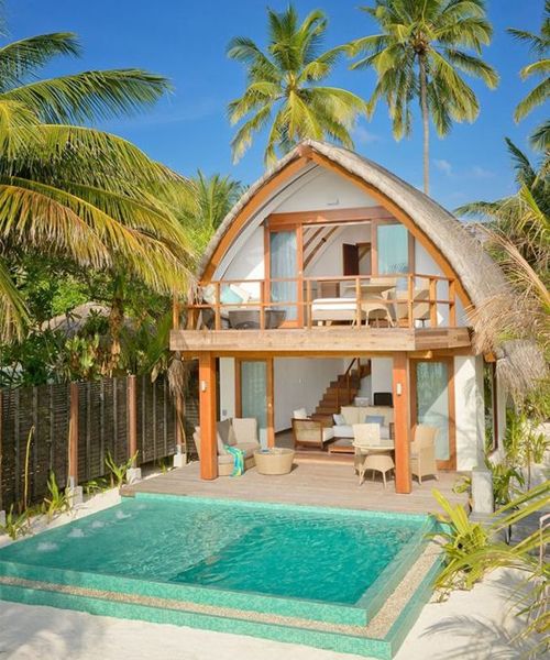 Super Luxury Hut at Resort of Kandolhu Island