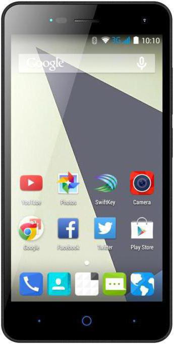 zte blade gf3 обзор