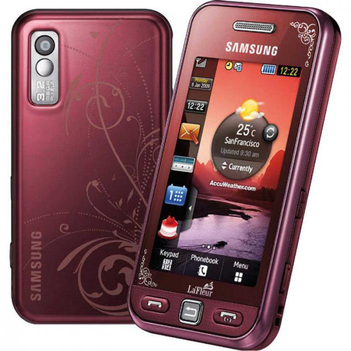 samsung la fleur gt s5230