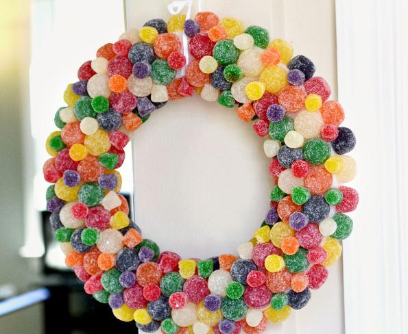 do-it-yourself candy steering wheel