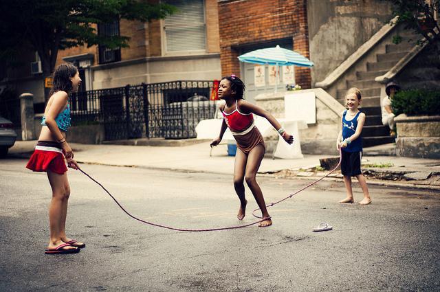 How to teach a child to jump on a rope. We develop endurance.