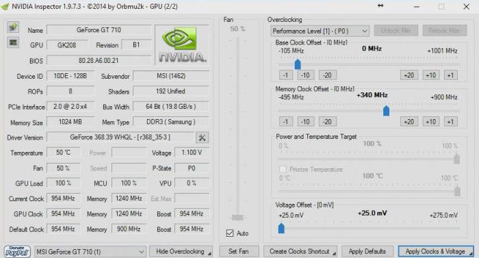 nvidia geforce gt 710 specifications