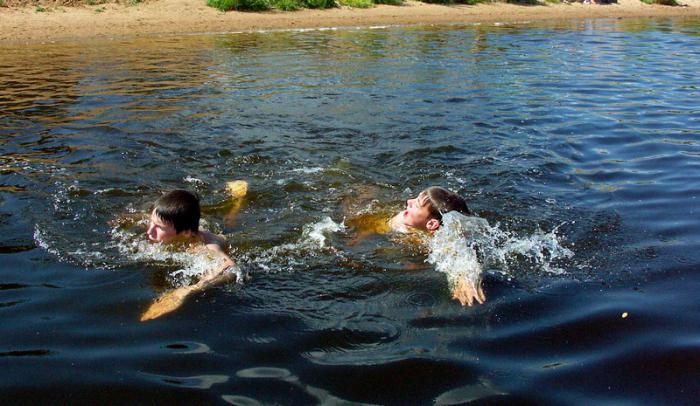 водоем в санатории 