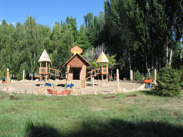 children's area in a boarding house