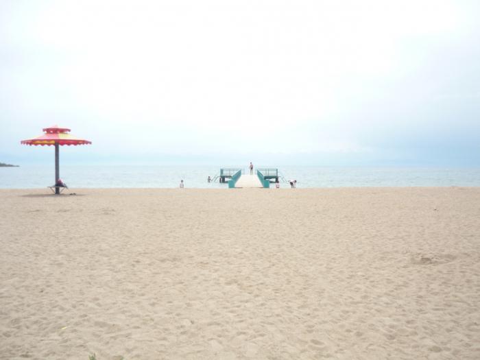 beach in the boarding house "Sun"