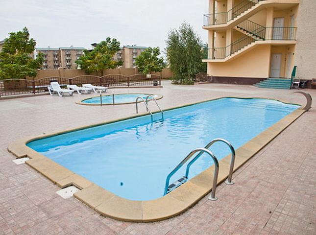 pool in a boarding house