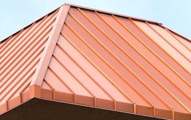 copper roof characteristic