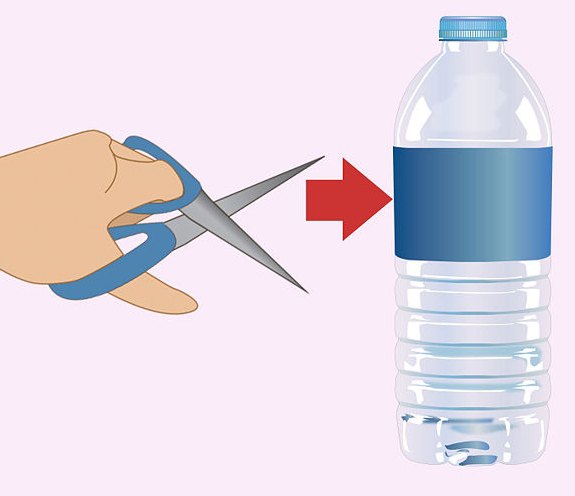 как прочистить унитаз бутылкой
