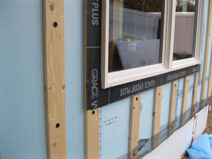 mineral wool insulation at home for siding