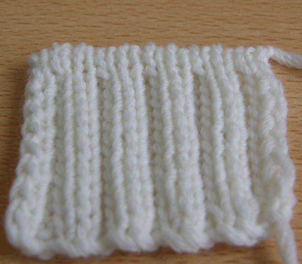 how to close loops when knitting an elastic band