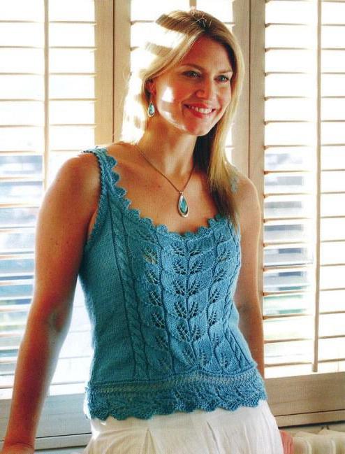 summer top knitting pattern