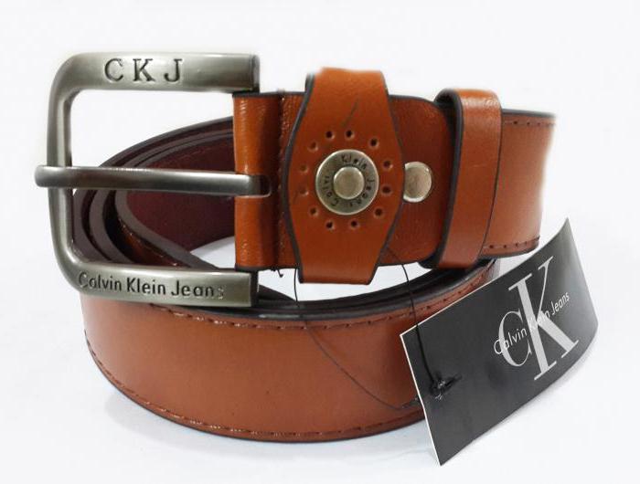 calvin klein belts for men